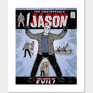 SLASHER COMIC -JASON Posters and Art